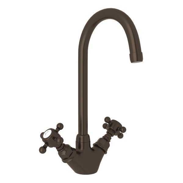 Rohl San Julio Bar/Food Prep Mixer Faucet 5" "C" Spout A1467XMTCB-2